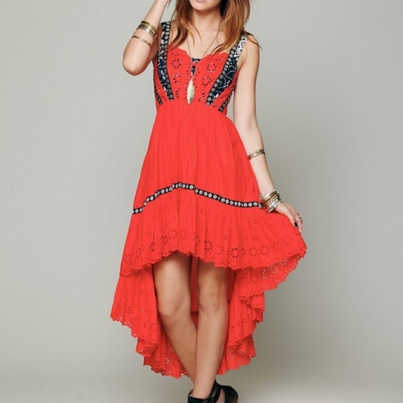 Rare! Free People Bossa Nova Dress, Size 6 - Picture 2 of 7